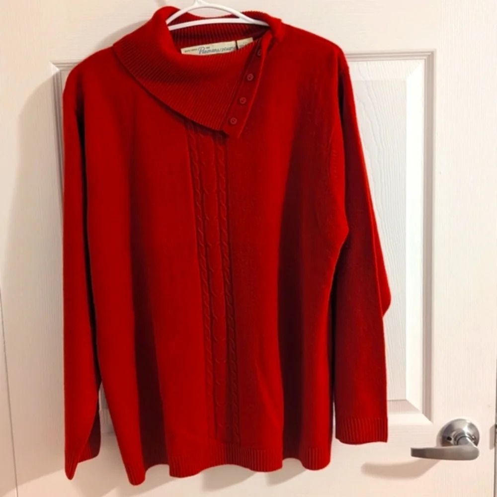 Penmans plus Red Sweaters Size 2X
